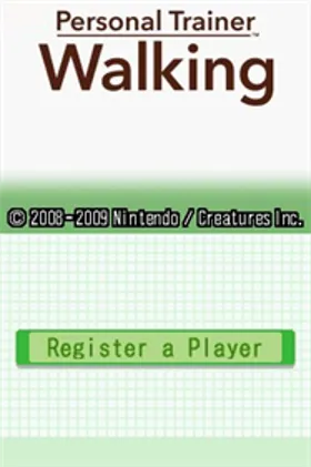 Personal Trainer - Walking (USA) (En,Fr,Es) screen shot title